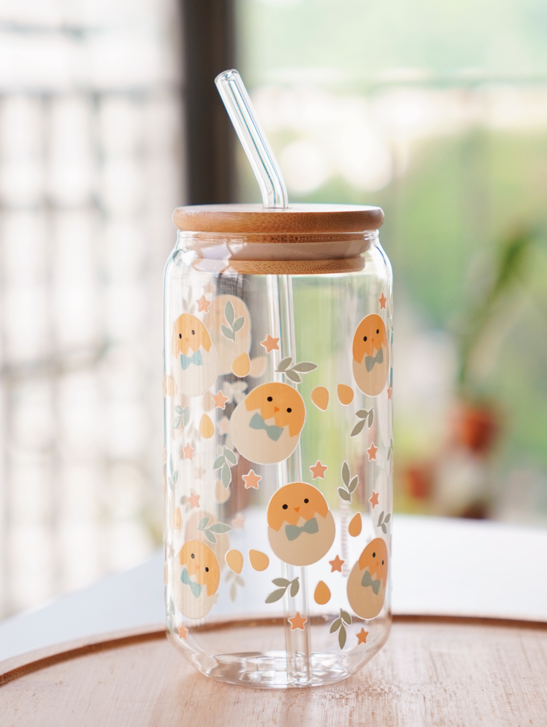 Sunny Hatch Glass Cup