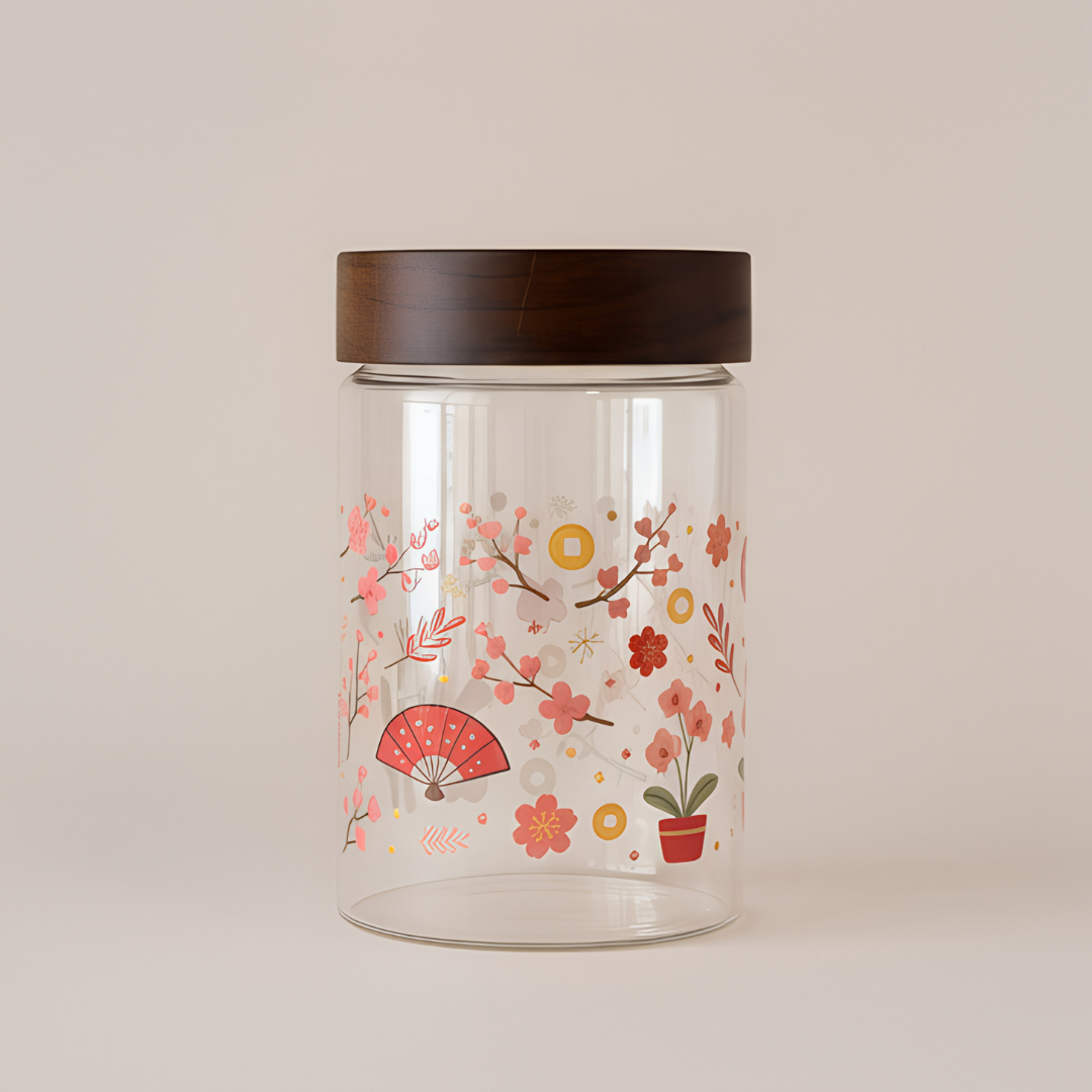 Lucky Garden Cookie Jar