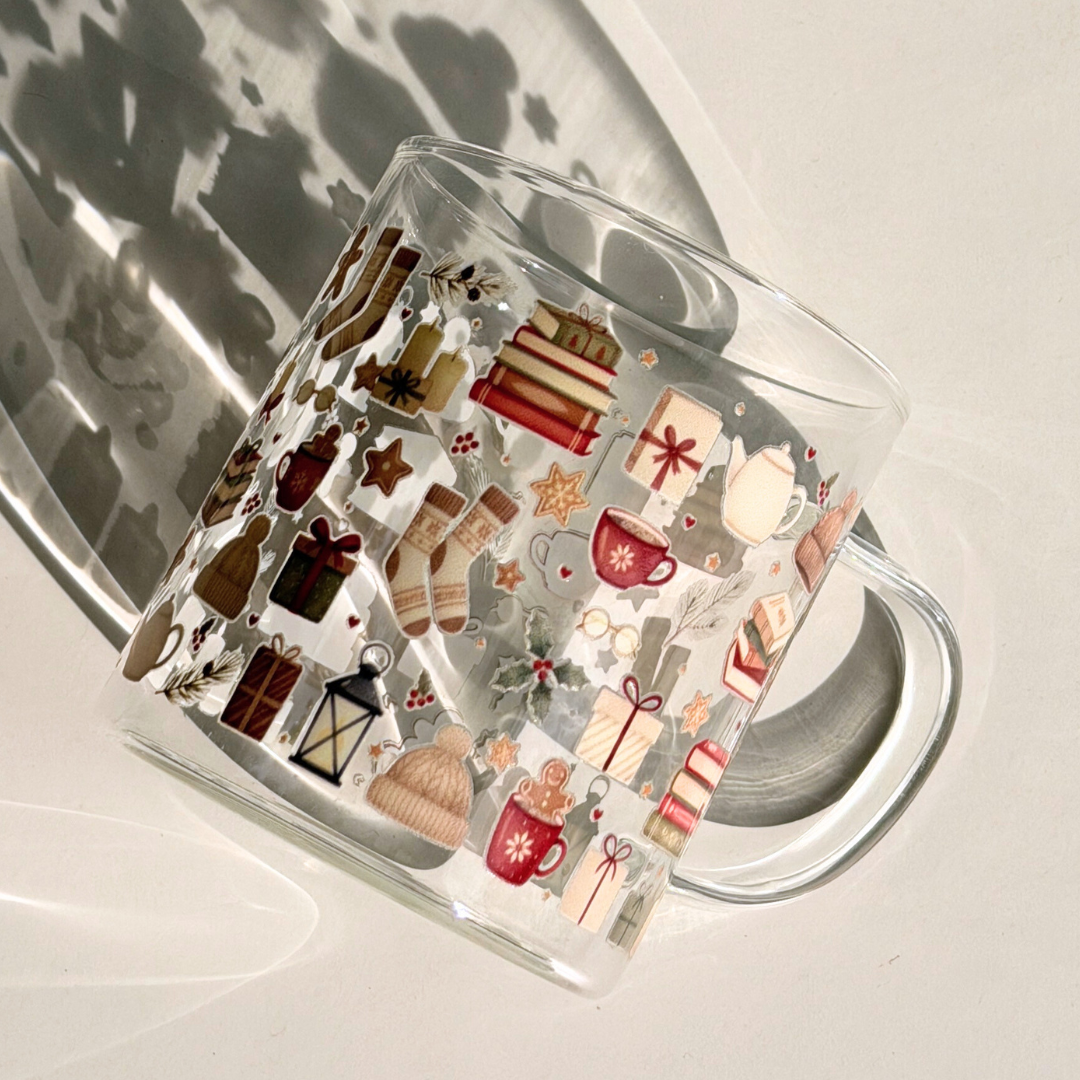 Cozy Moments Glass Mug