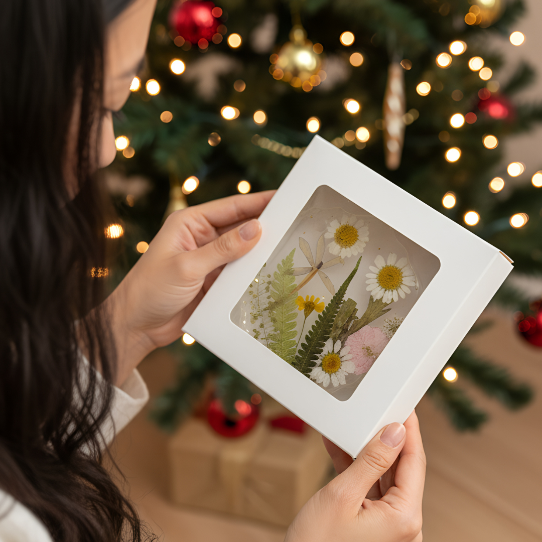 Eternal Garden Handmade Resin Coaster