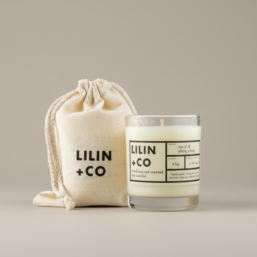 Lilin+Co Neroli & Ylang Ylang Candle (65g)
