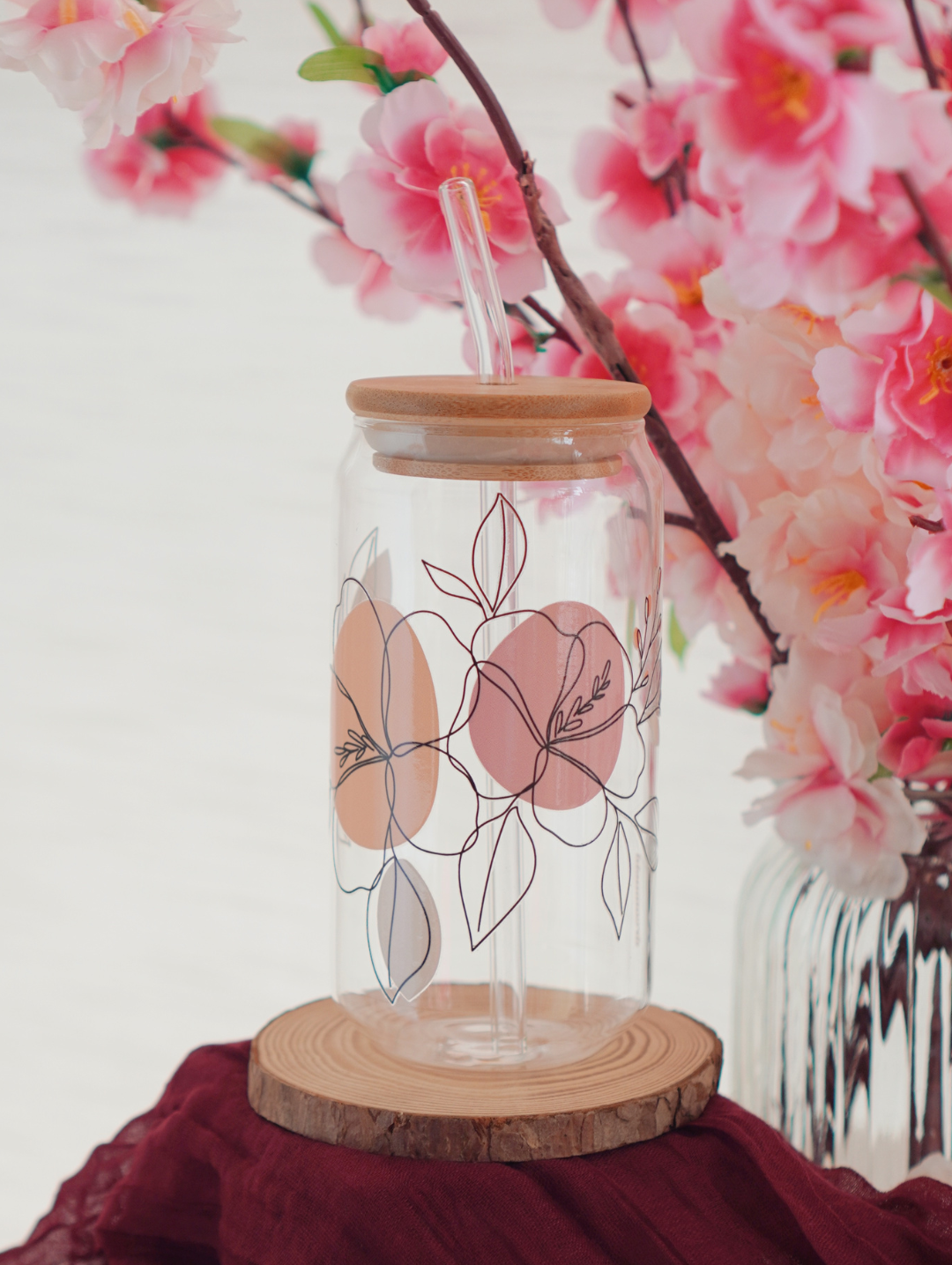 Simplicity Blossom Glass Cup