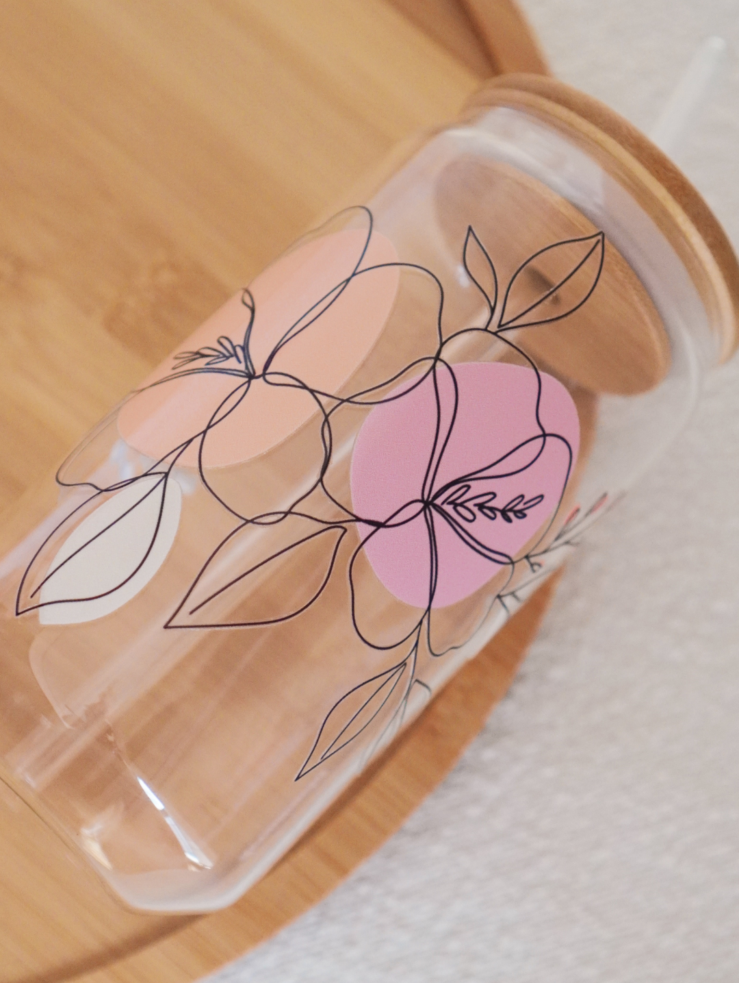 Simplicity Blossom Glass Cup