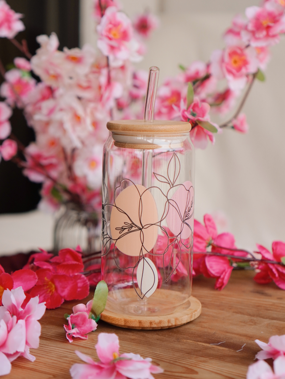 Simplicity Blossom Glass Cup