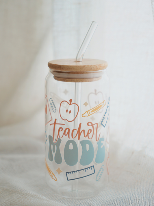 Teacher Mode Glass Cup