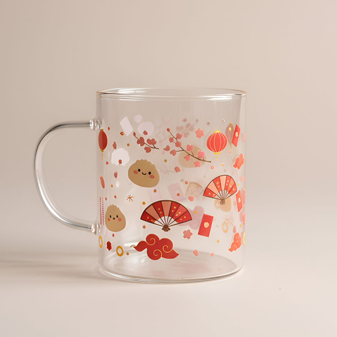 Lucky Bao Glass Mug
