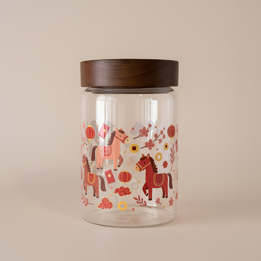 Lucky Horse Cookie Jar