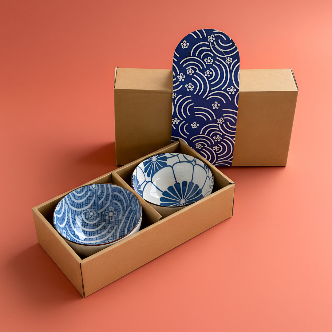 2-Piece Ceramic Bowl Gift Set