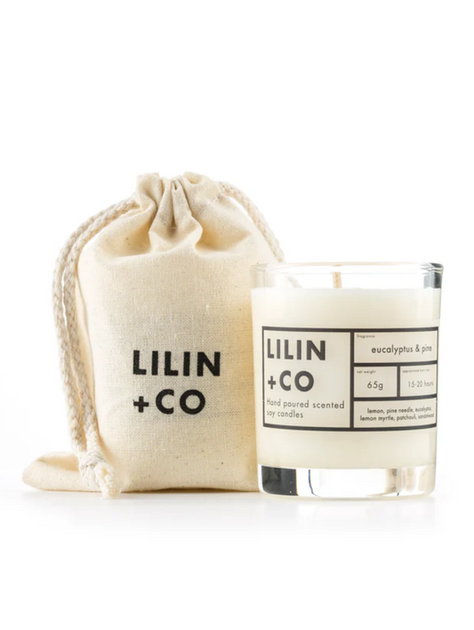 Lilin+Co Eucalyptus & Pine Candle (65g)