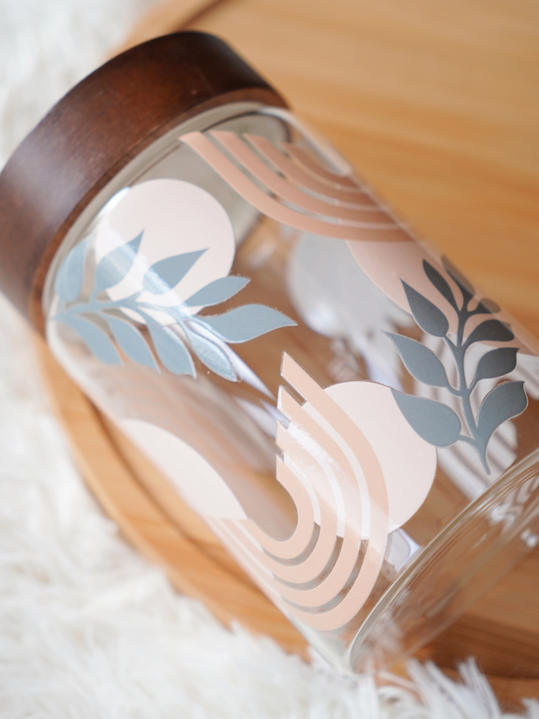 Serenity Strokes Food Storage Jar