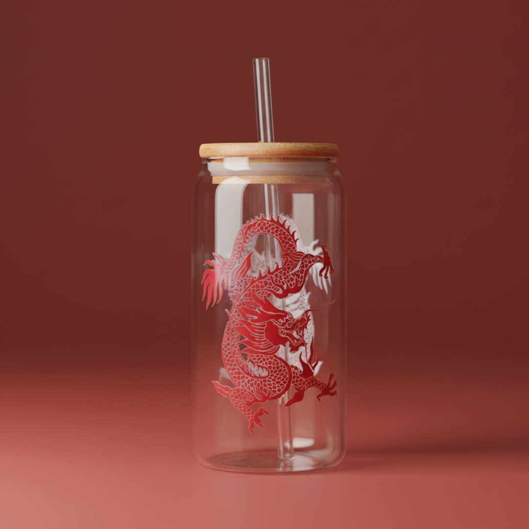 Imperial Flare Dragon Glass Cup