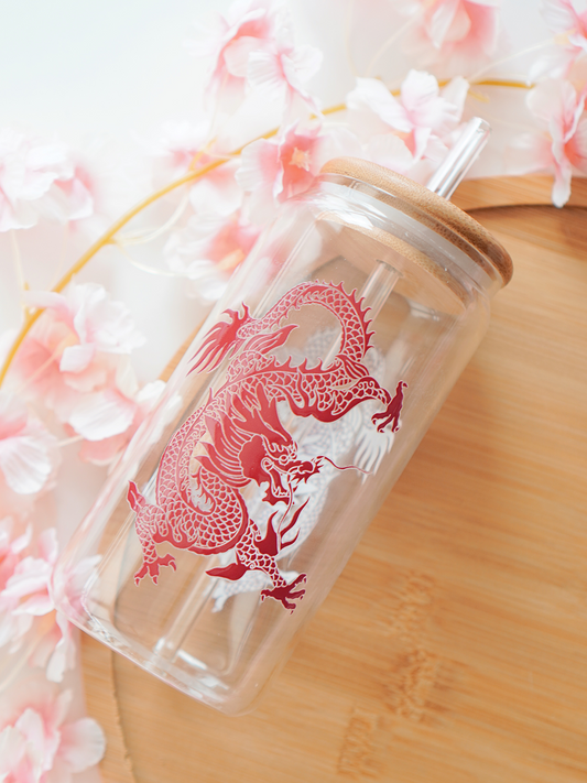 Imperial Flare Dragon Glass Cup