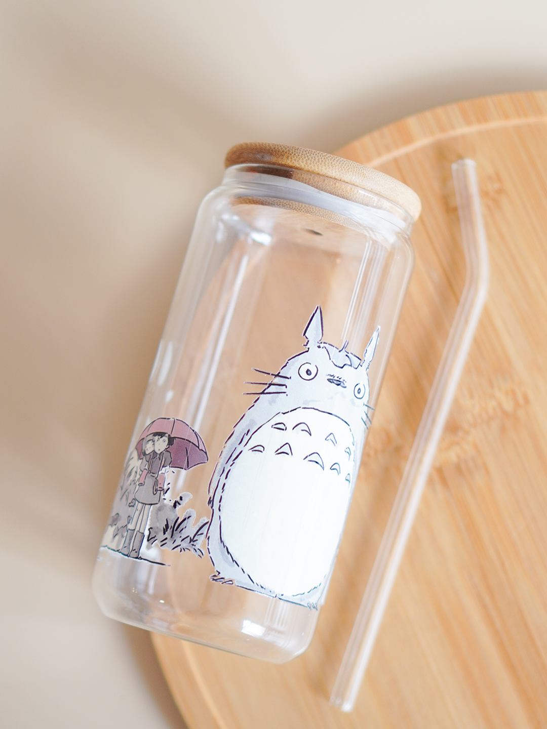 Totoro Glass Cup