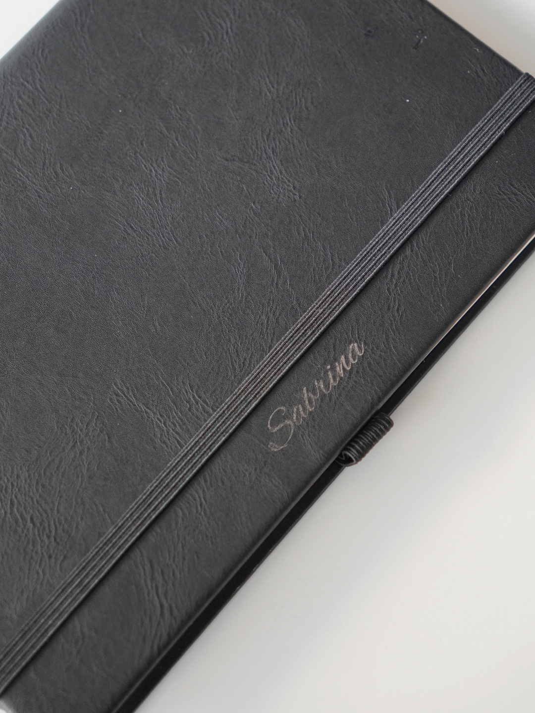 Ebony Black Lined Notebook