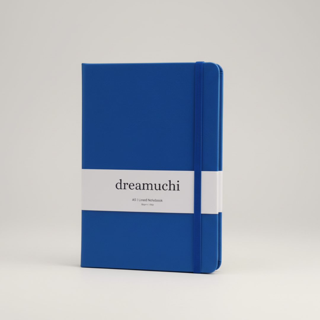 Cobalt Blue Lined Notebook