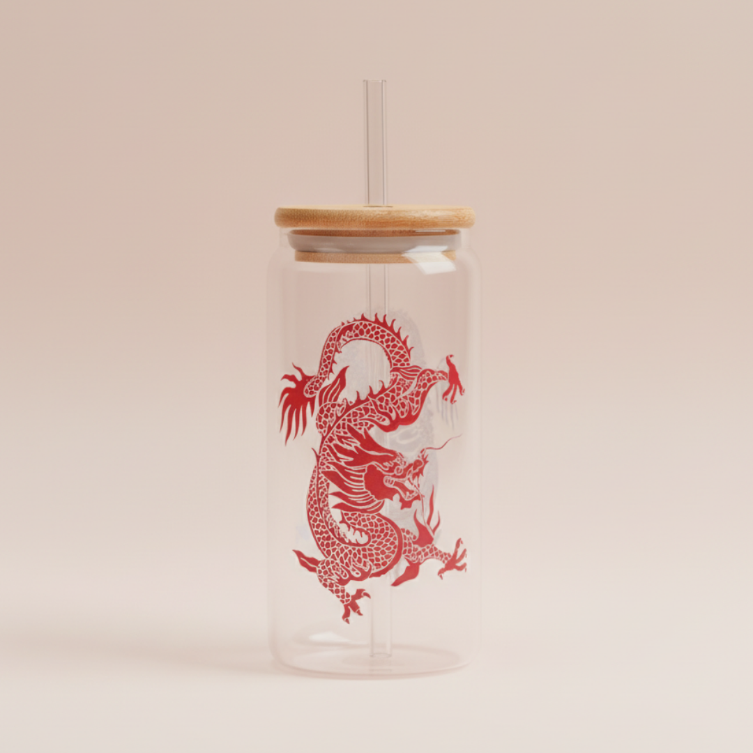 Imperial Flare Dragon Glass Cup